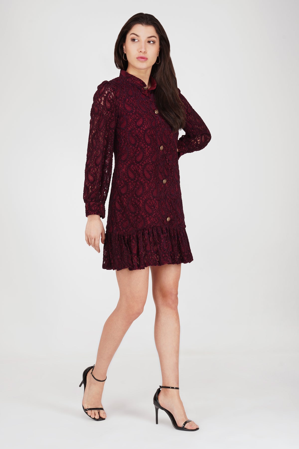 Bella Cherry Lace Dress