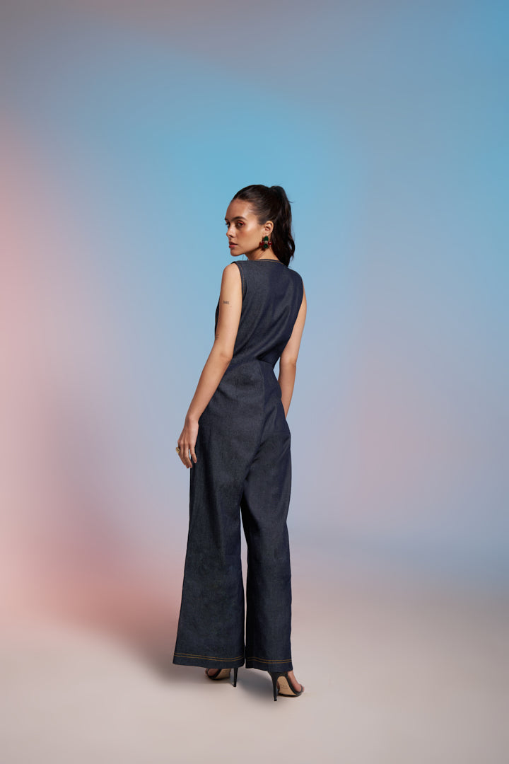 Zephyr Denim Jumpsuit