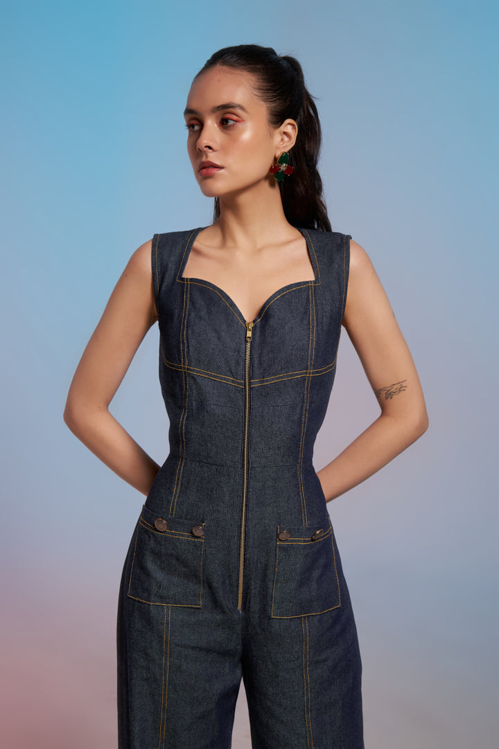 Zephyr Denim Jumpsuit