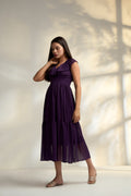 Aria Purple Maxi Dress