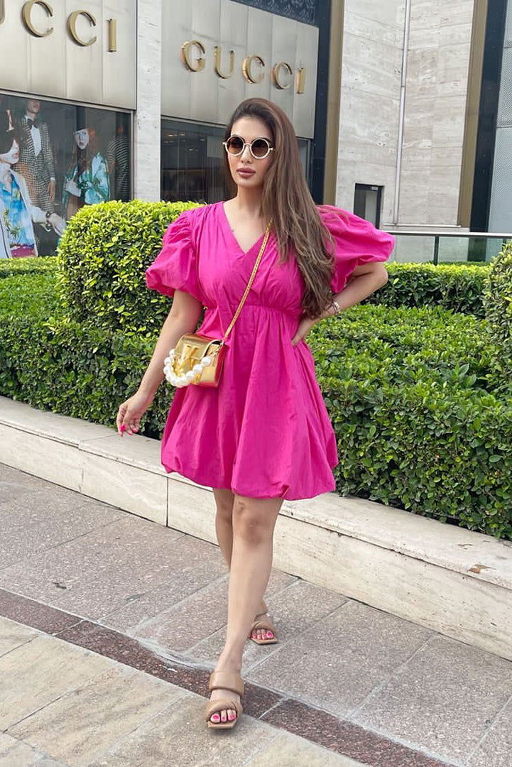 INNAYAT TREHAN IN CHLOE PUFF DRESS